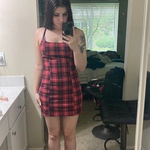 Plaid dress